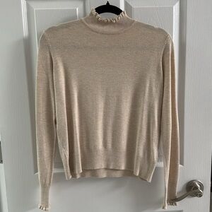 Vici—Beige Women's Sweater